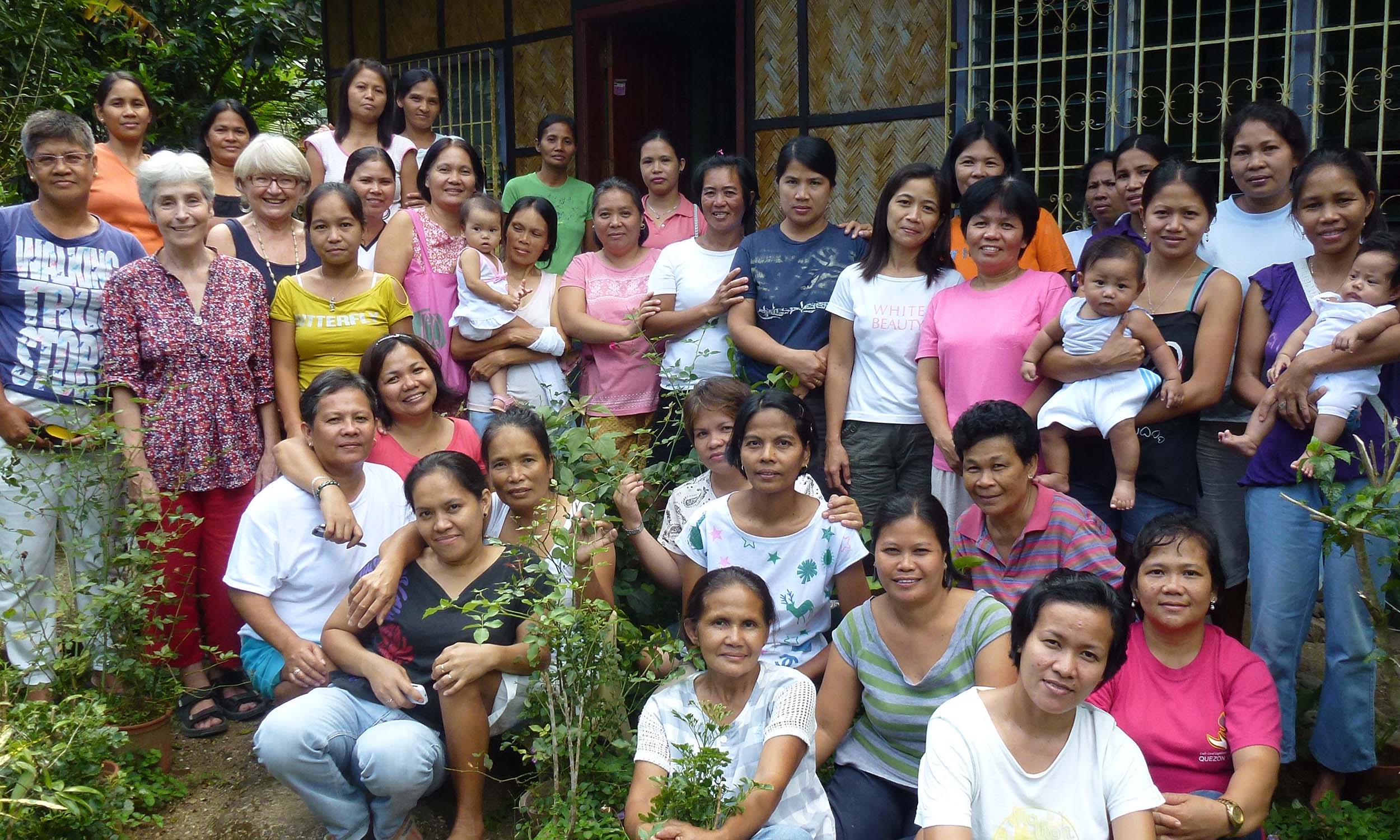 A group of women entrepreneurs in the Philippines