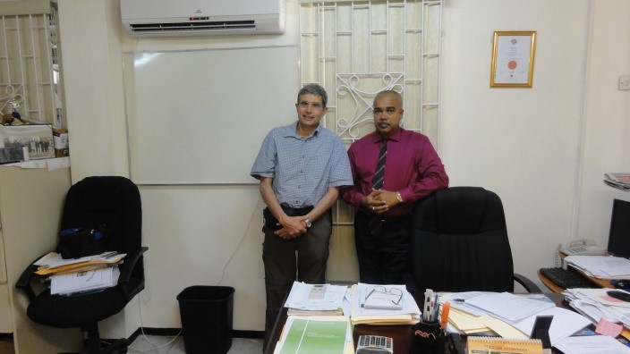Image: CESO Volunteer Advisor, Dan Rubenstein and Partner