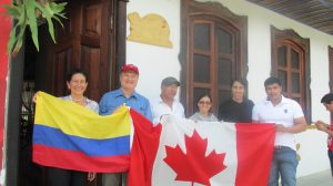 CESO Clients and VAs with Canadian and Colombian flags